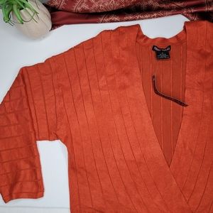 Trendy Threads Sweater Orange 3X NWT